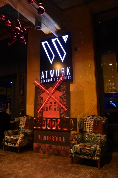 AT Work Beirut on Saturday Night